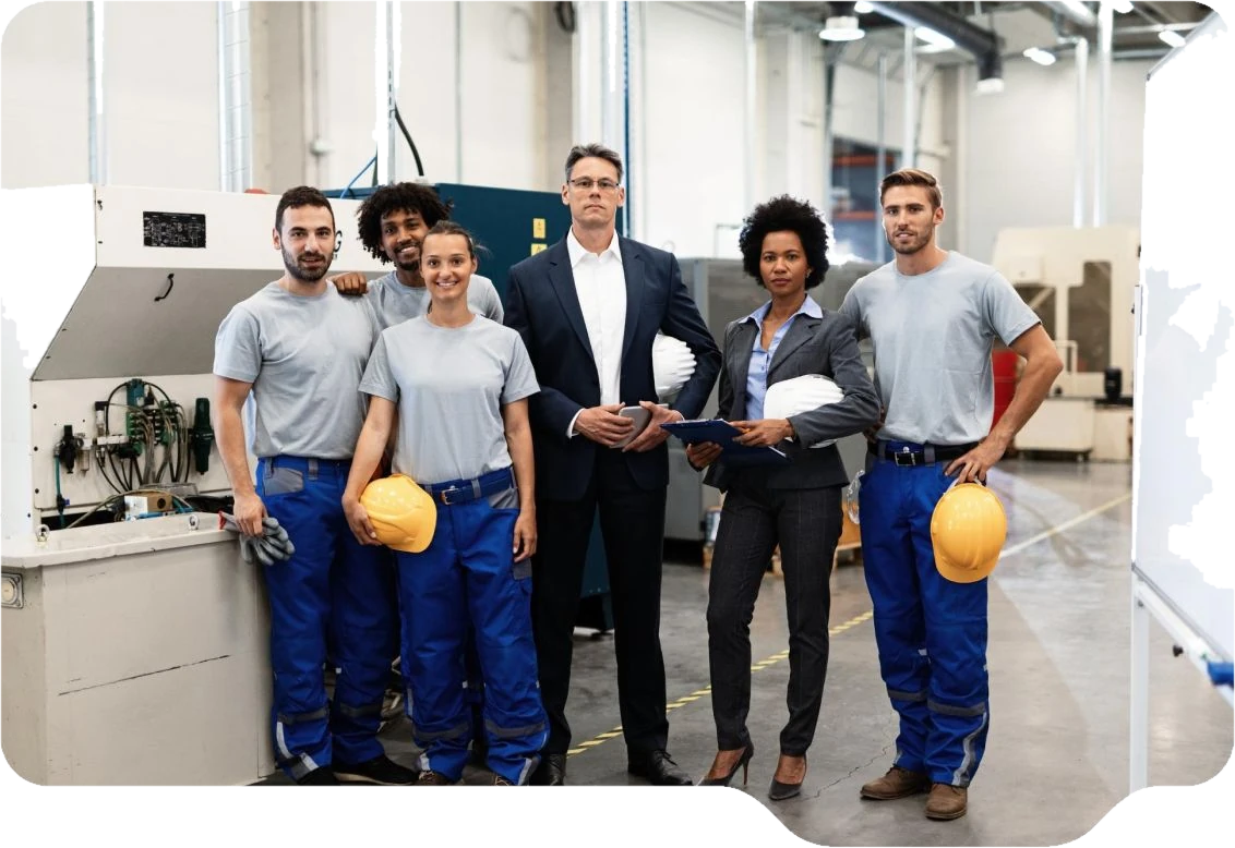 Our Commitment - Machinery Engineering and Trading Team